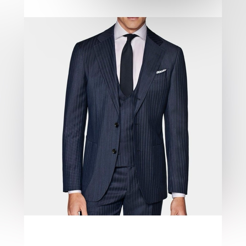 Suitsupply Navy Havana Tulip Suit 42r